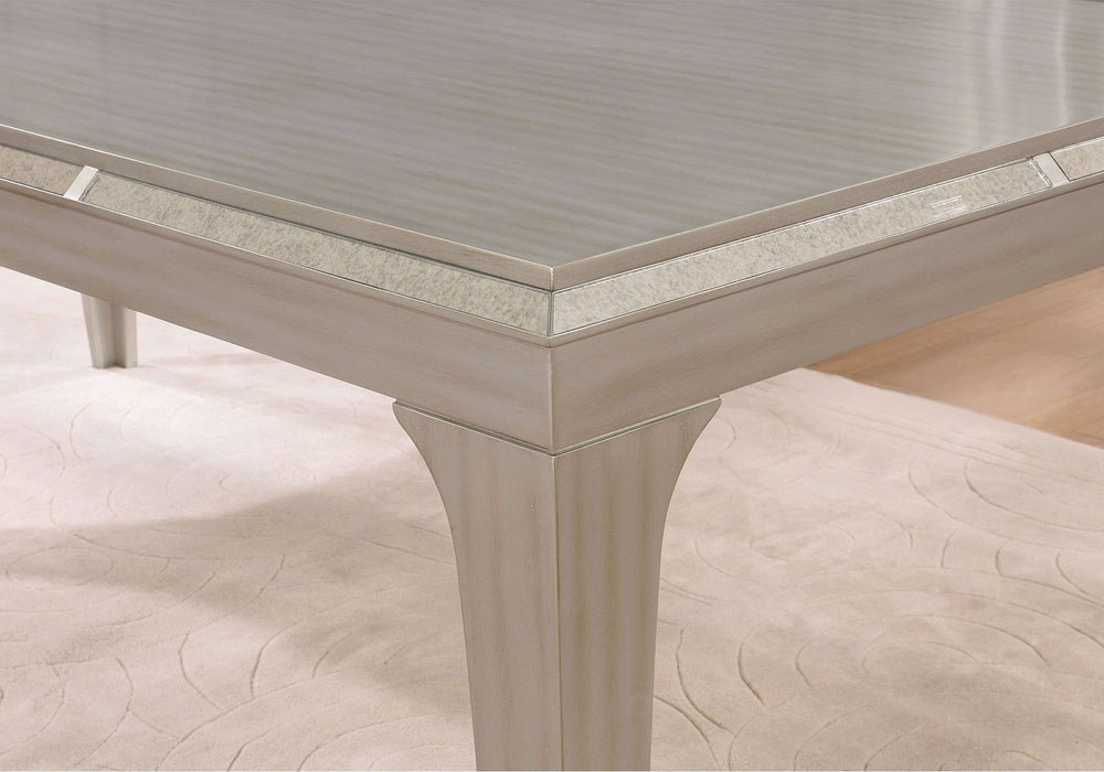 Diocles - Dining Table - Silver / Gray