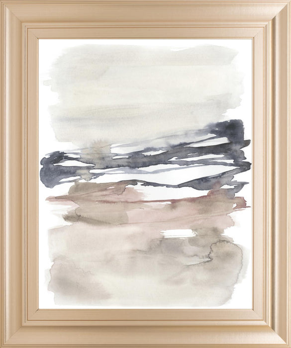 22x26 Tiered Horizon Line I By Jennifer Goldberger - Dark Gray