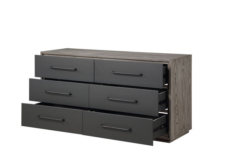 Estevon - Dresser - Gray Oak Finish