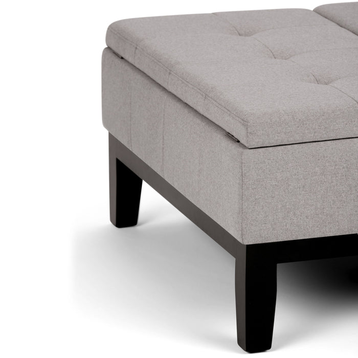 Dover - Square Coffee Table Storage Ottoman