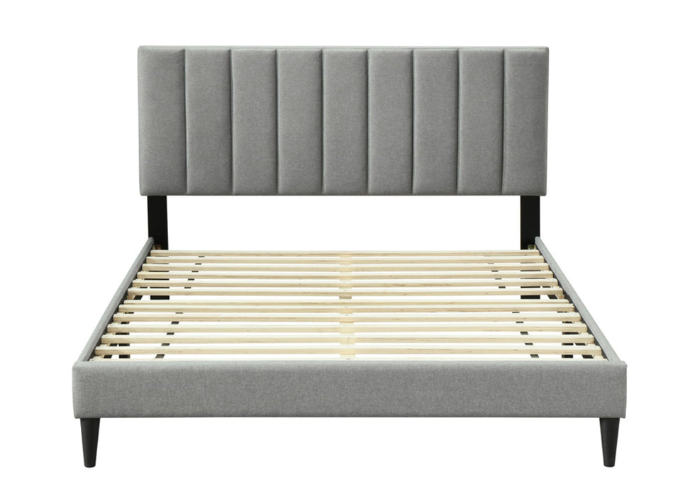 Full Sized Channel Bed In A Box & USB - Gray