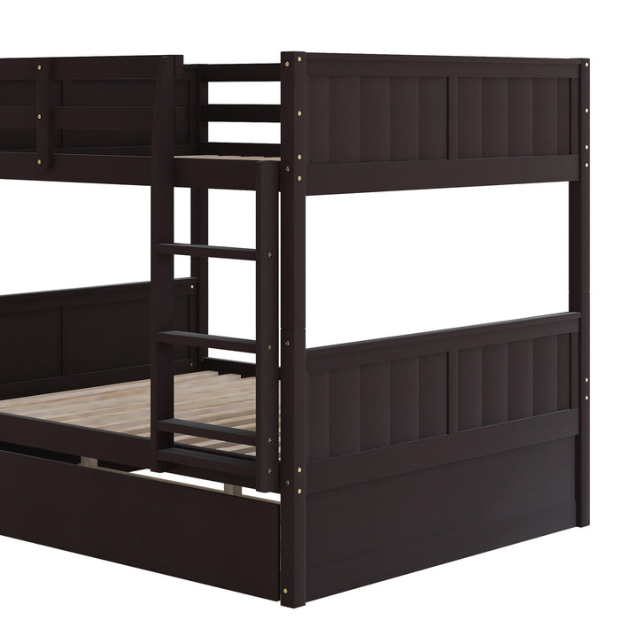 Kids Furniture - Bunk Bed With Twin Size Trundle