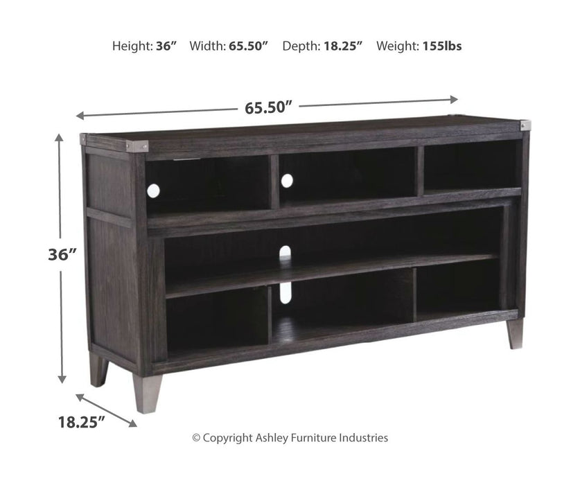 Todoe - Cinza - 2 Unid. - Suporte para TV de 65" com ampla lareira