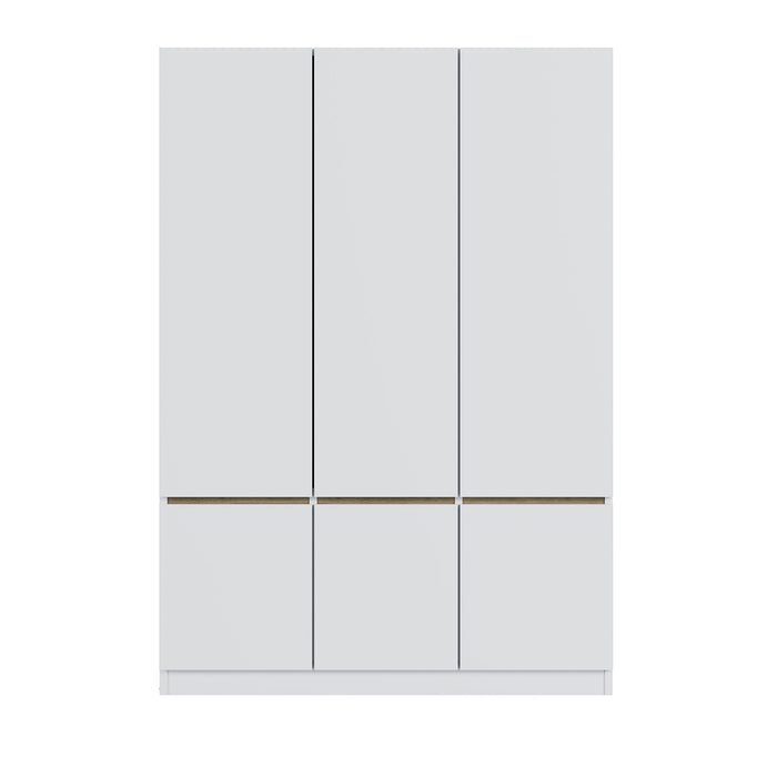 6 Doors Wardrobe Storage For Bedroom