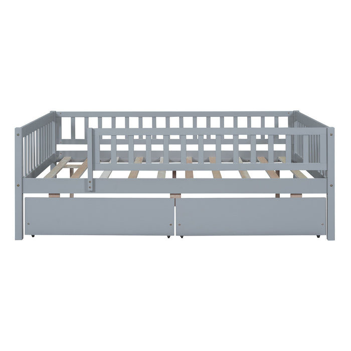 Multi Functional Wooden Daybed Bed