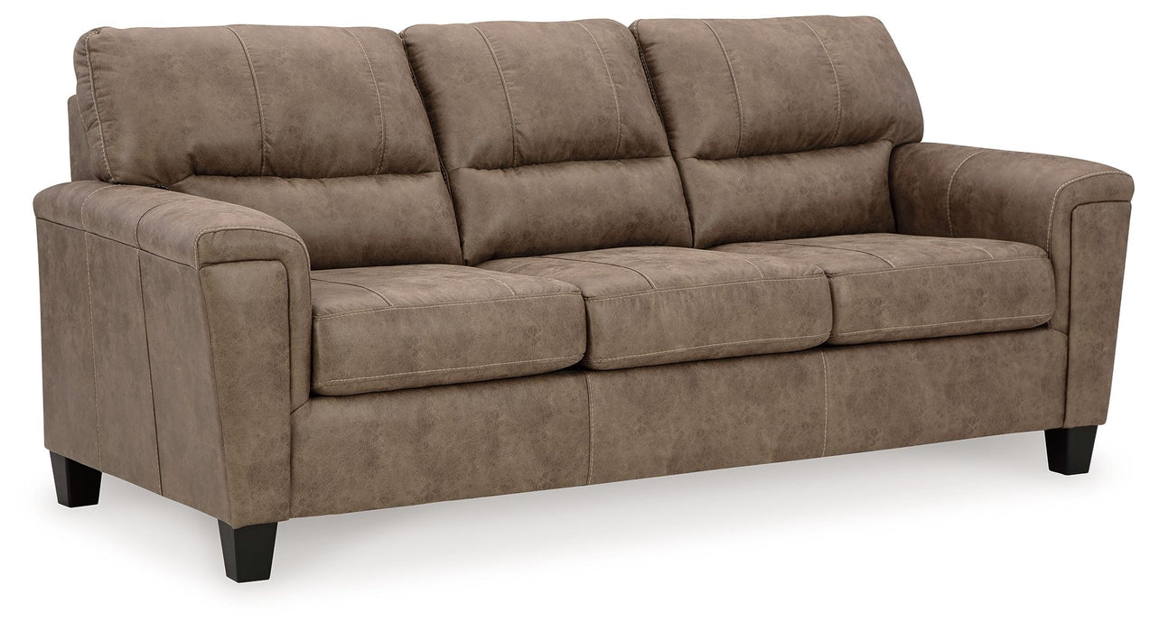 Navi - Fósil - 3 piezas. - Sofá, loveseat, mecedora reclinable