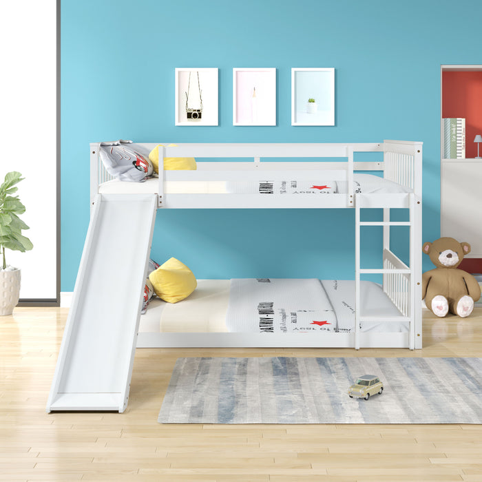 Kids Furniture - Bunk Bed With Slide