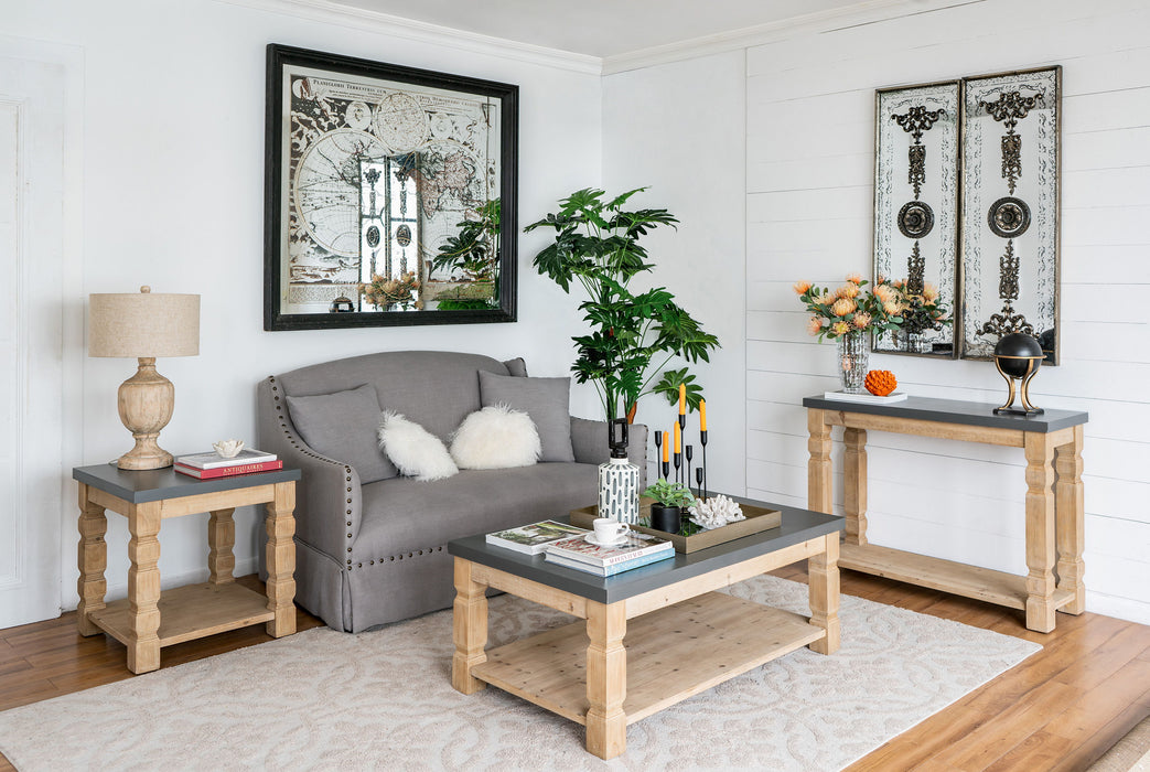 Console Table - Brown Gray