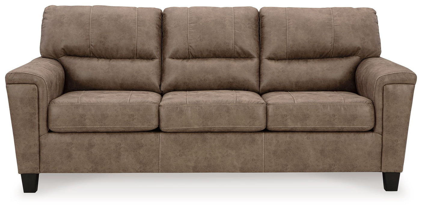 Navi - Fósil - 3 piezas. - Sofá, loveseat, mecedora reclinable