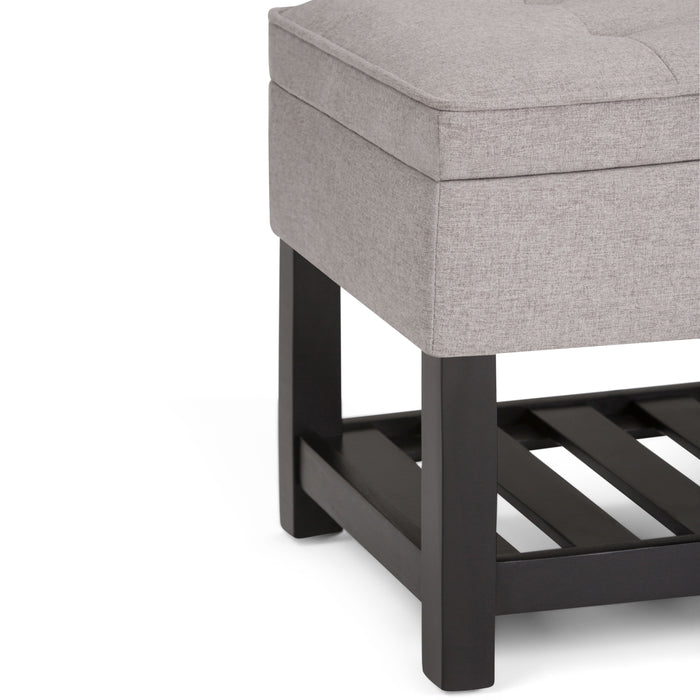 Cosmopolitan - Storage Ottoman Bench with Open Bottom