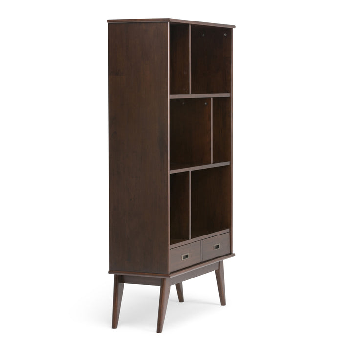 Draper - Mid Century Wide Bookcase and Storage Unit