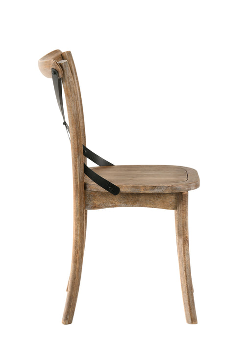 Kendric - Rustic Side Chair (Set of 2) - Oak