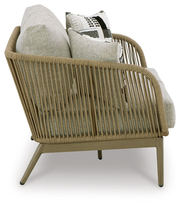 Swiss Valley - Beige - Loveseat con cojín