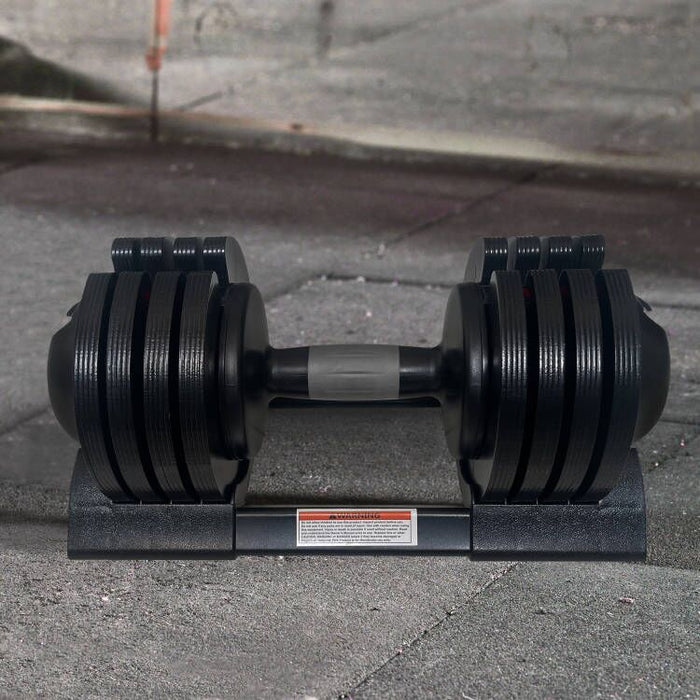 Adjustable Dumbbell - Steel / Plastic