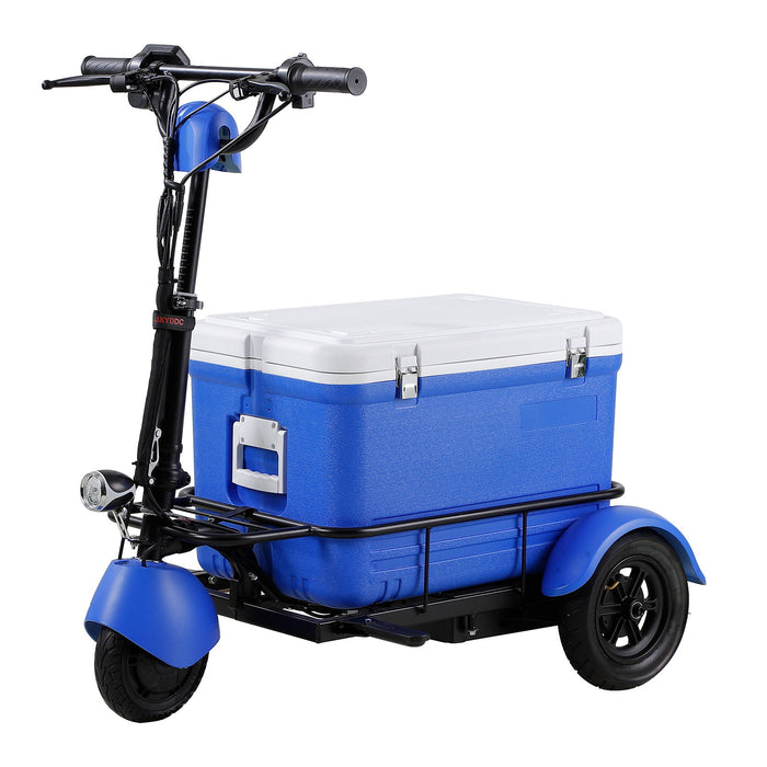 Camp Pioneer-Experience, Speeds Up To 11.6 Mph And A Generous 55L Cooler Capacity - Blue