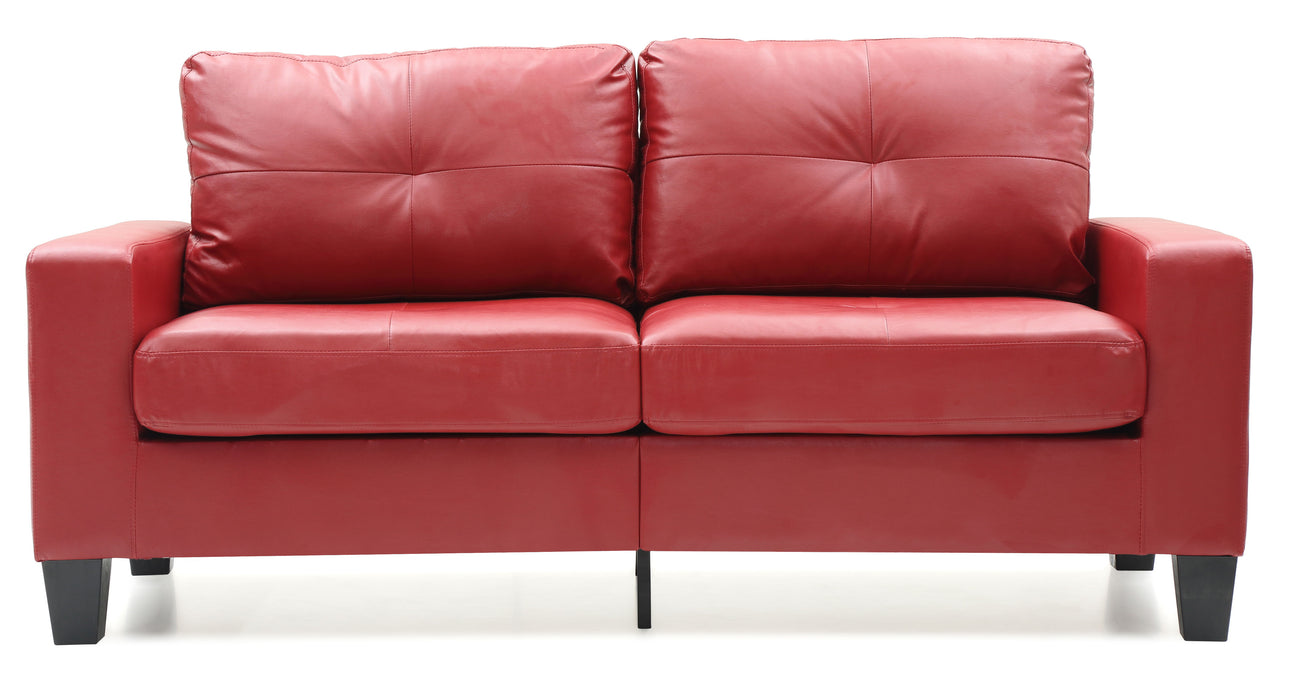 Glory Furniture Newbury Newbury Modular Sofa, Red