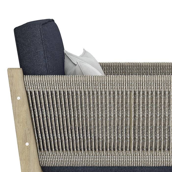 Cayman - Outdoor Conversation Chair - Slate Grey