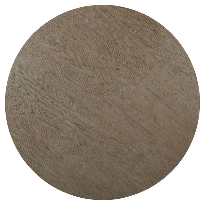 Chrestner - Gray - Round Dining Room Table