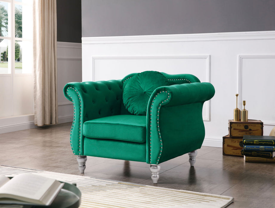 Glory Furniture Hollywood Chair, Green