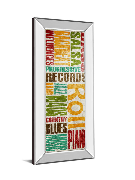 Rock & Roll By Sd Graphics Studio - Print Wall Art - Blue