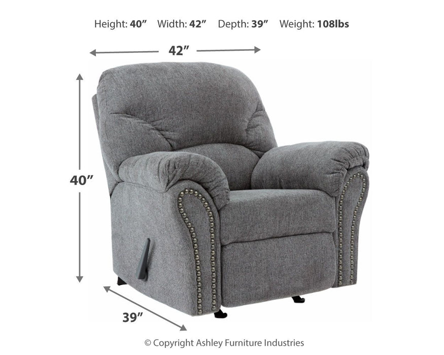 Allmaxx - Peltre - Sillón reclinable basculante