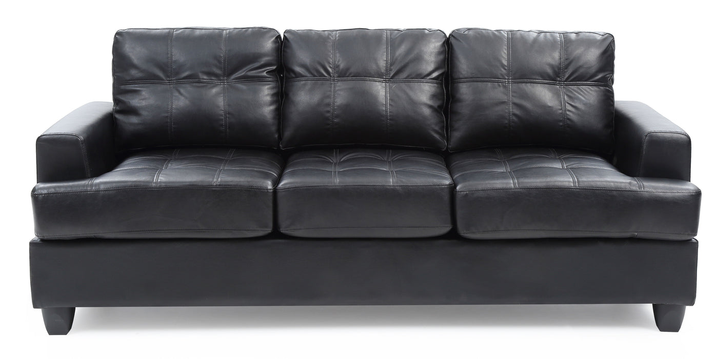 Glory Furniture Sandridge Sofa - Black - PU