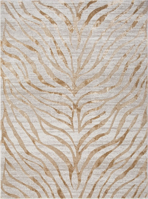 Elegance - 2'7" X 7'3" Area Rug - Gold