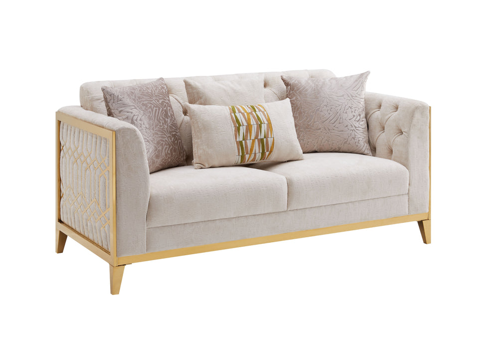 Stella - Loveseat - Gray