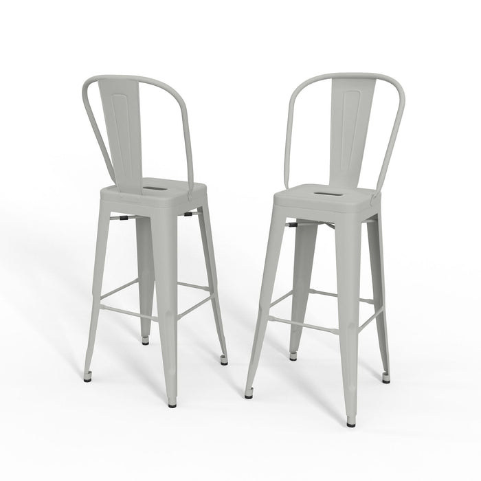 Fletcher - 30" Metal Bar Stool (Set of 2)