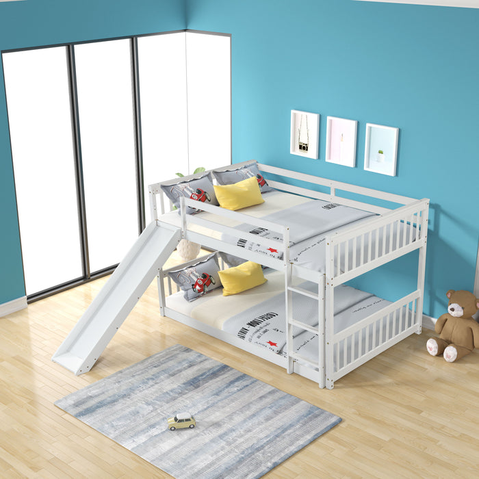 Kids Furniture - Bunk Bed With Slide