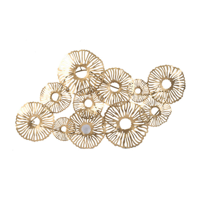 Iron Wall Art - Gold