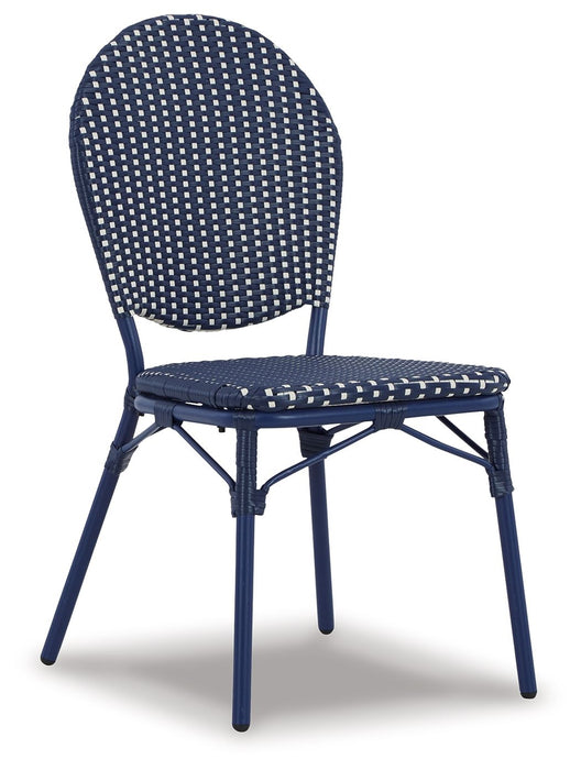 Odyssey Blue - Blue - Chairs W/Table Set (Set of 3)