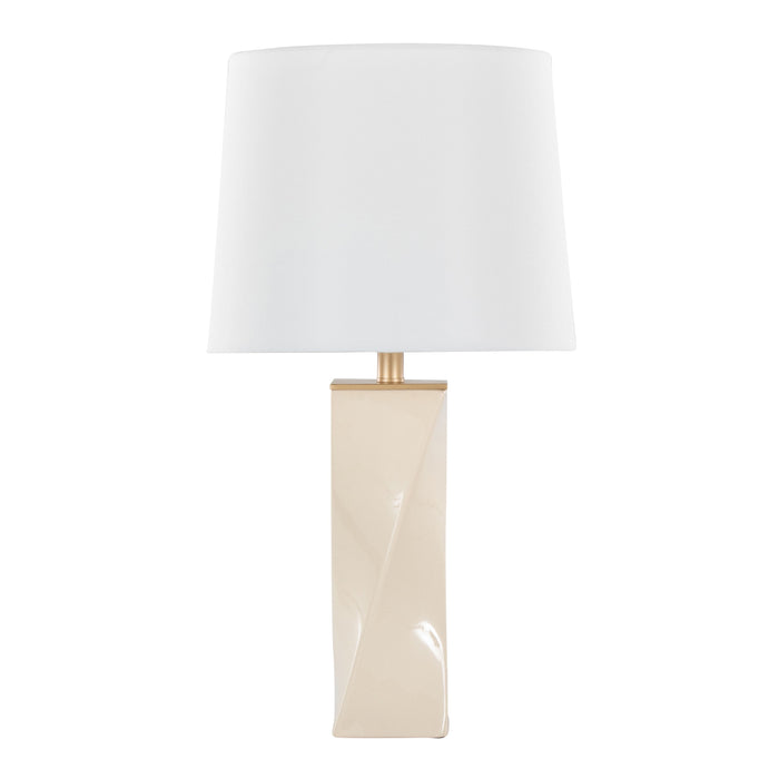 Curvo - Square Contemporary Table Lamp