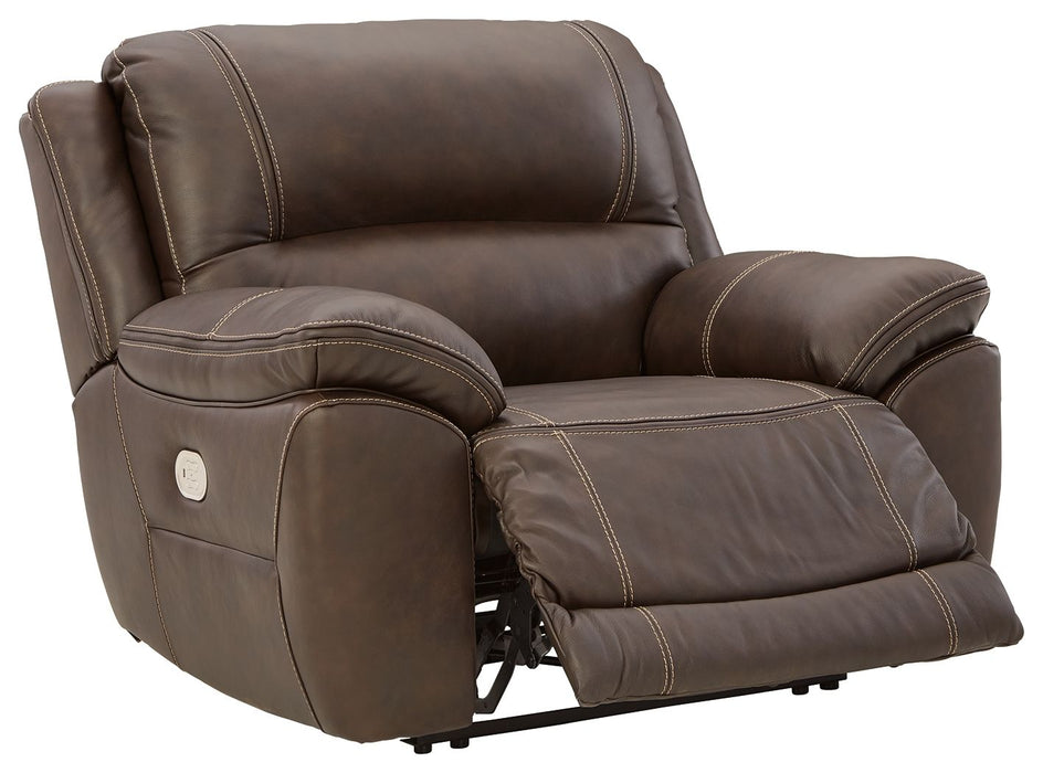 Dunleith - Chocolate - Zero Wall Recliner W/pwr Hdrst