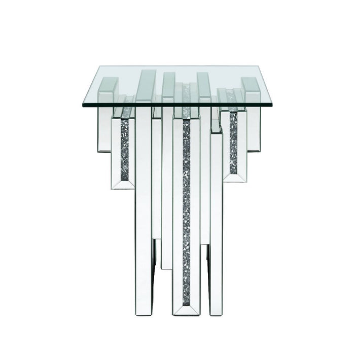 Noralie - End Table - Mirrored - Wood