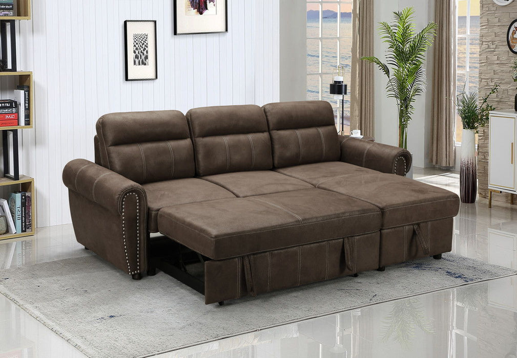 Ashton - Reversible Sleeper Sectional Sofa Chaise