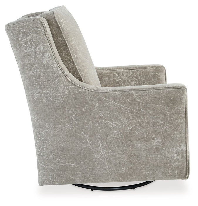 Kambria - Pebble - Silla decorativa con planeador giratorio