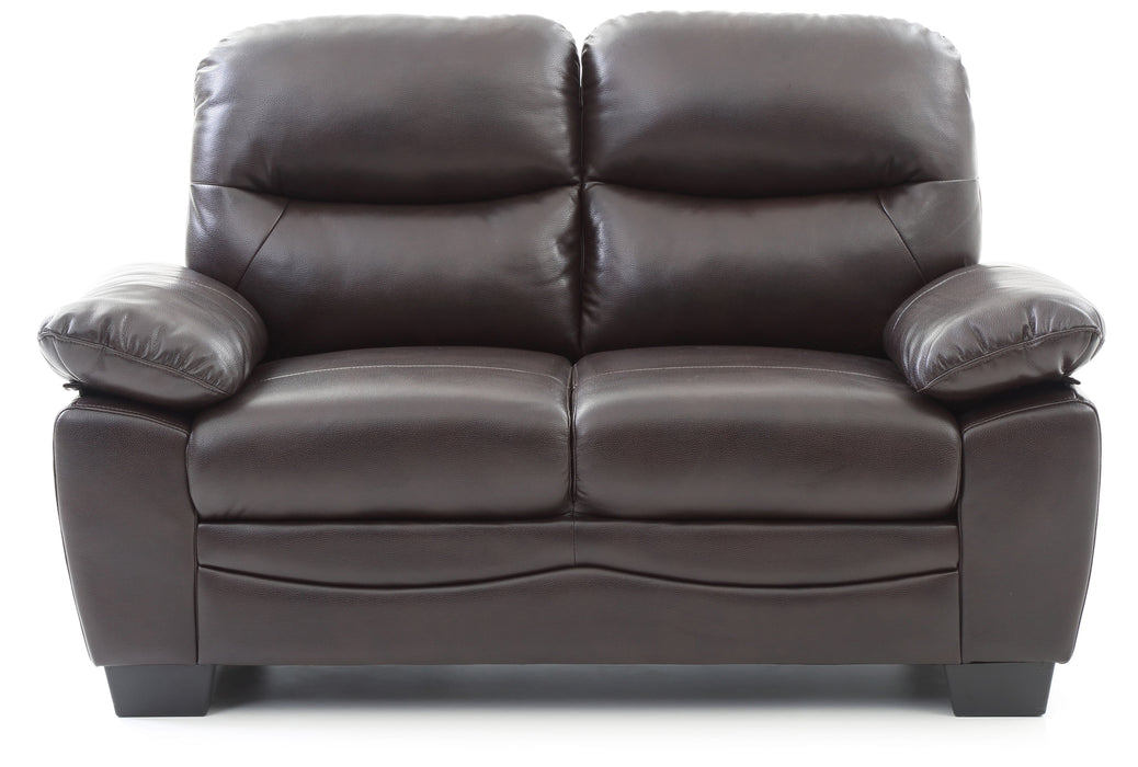 Marta - Loveseat - Dark Brown