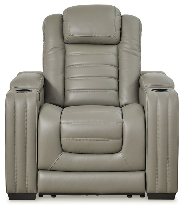 Backtrack - Cinza - Pwr Recliner/Adj Headrest