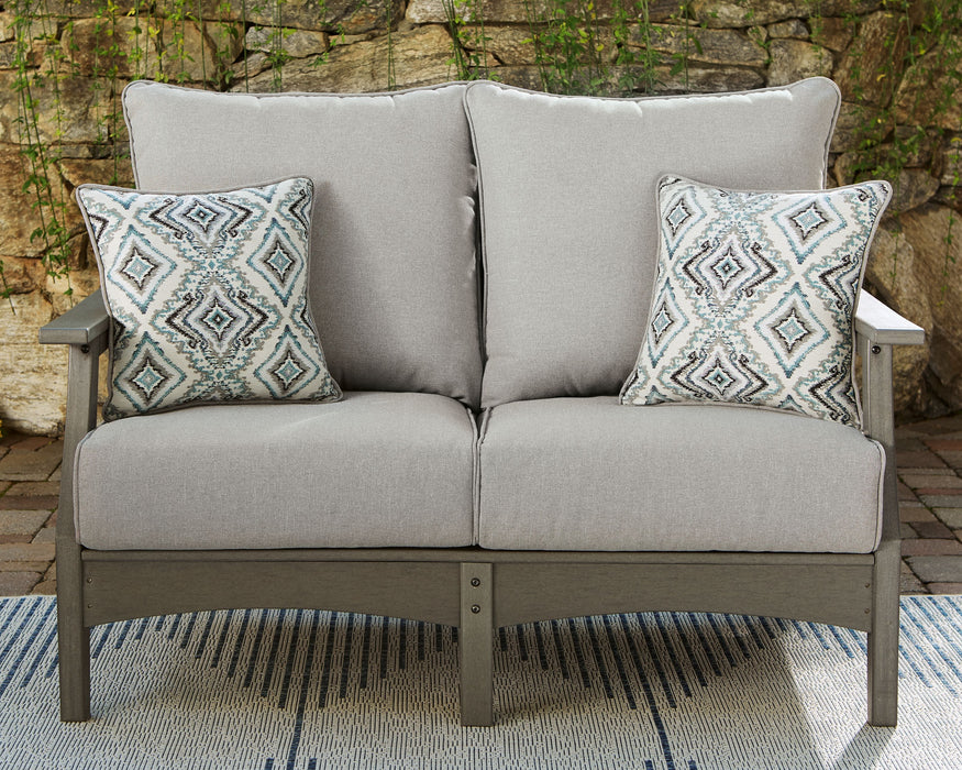 Visola - Gris - Loveseat C/Cojín