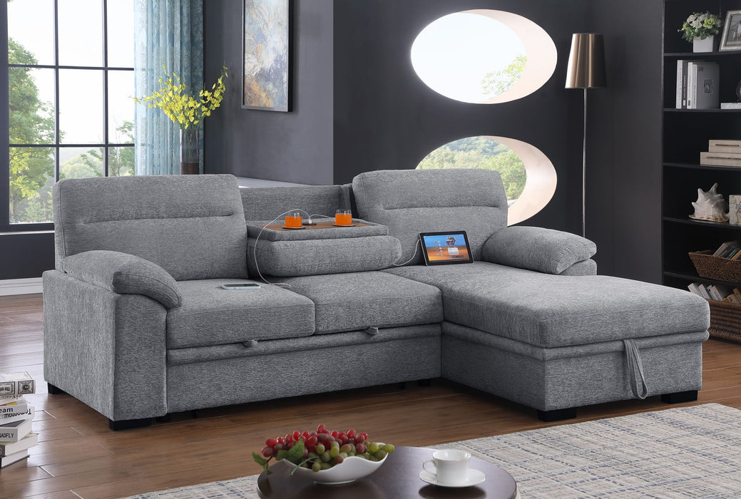 Kipling II - 92.5" Sleeper Sectional Sofa