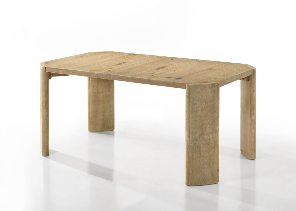 Magnus - Extendable Rectangular Dining Table - Oak Finish