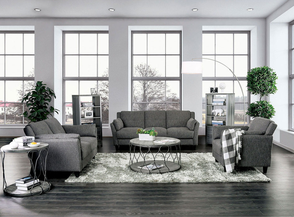 Yazmin - Loveseat - Gray