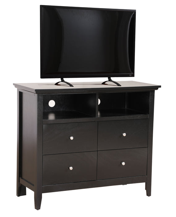 Glory Furniture Hammond TV Media Chest, Black