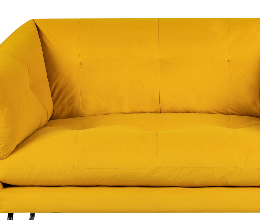 Karla - Velvet Contemporary Loveseat