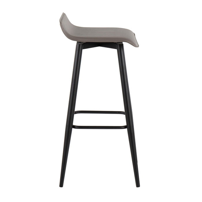 Ale - Contemporary Fixed Height Bar Stool (Set of 2)