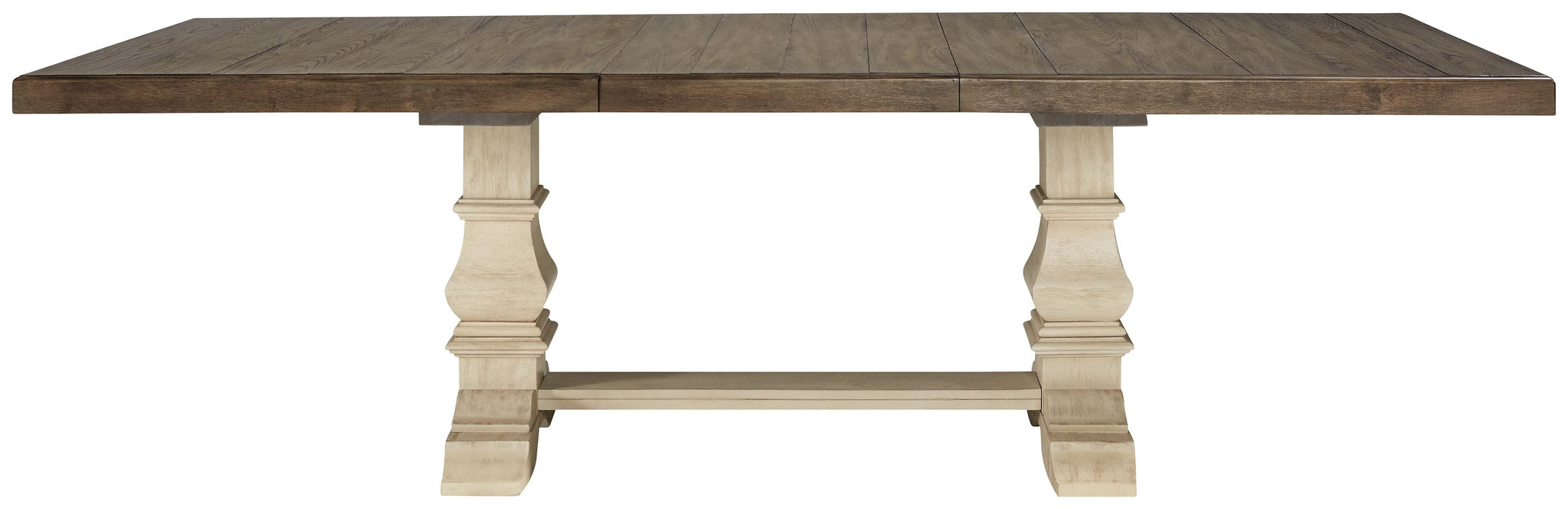 Bolanburg - Marrón / Beige - Mesa de comedor extensible