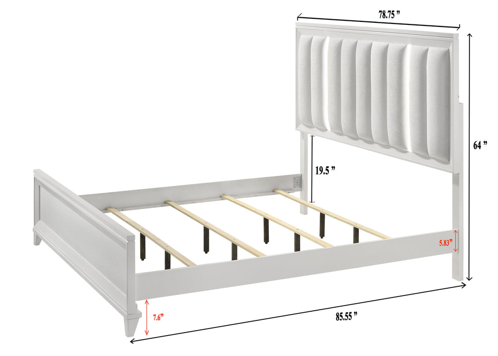 Cressida - Cama Con Lamas