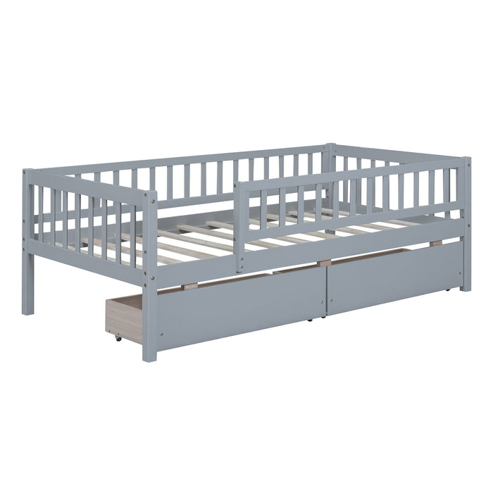 Multi Functional Wooden Daybed Bed