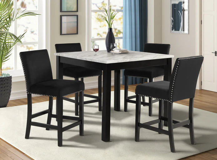 5 Pc Counter Height Table Set